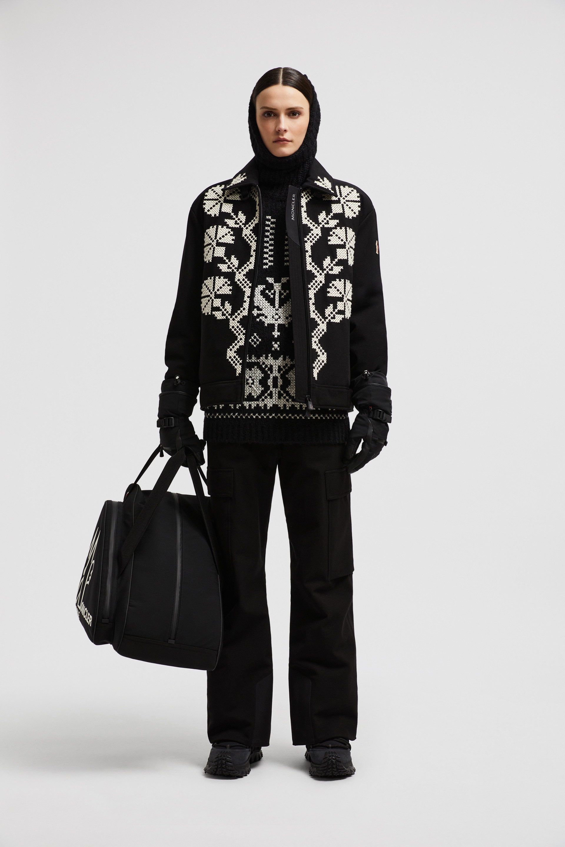 Pers Embroidered Down Ski Jacket - 2
