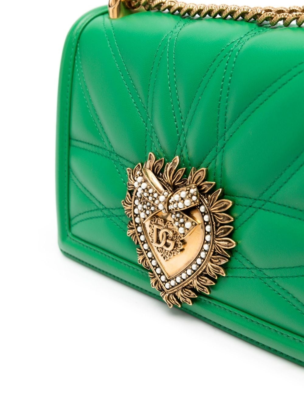 medium Devotion leather crossbody bag - 4