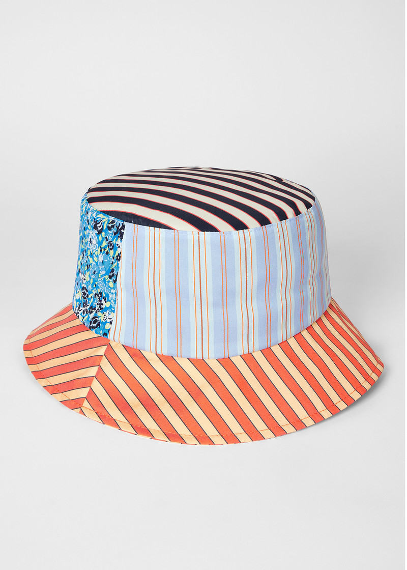 Paul Smith Floral Stripe Bucket Hat outlook
