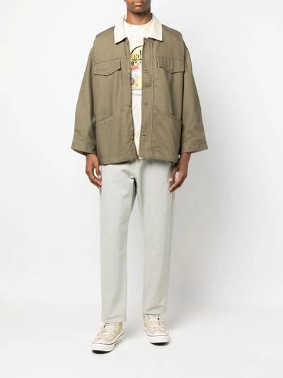 Vans wide-sleeve shirt jacket outlook