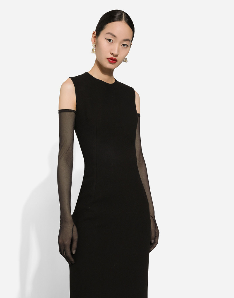 Wool sheath dress 4