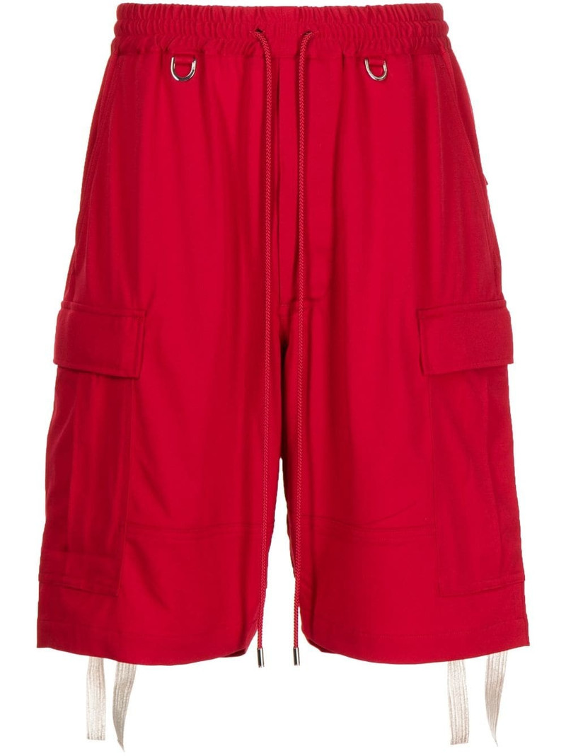 logo-print bermuda shorts 1