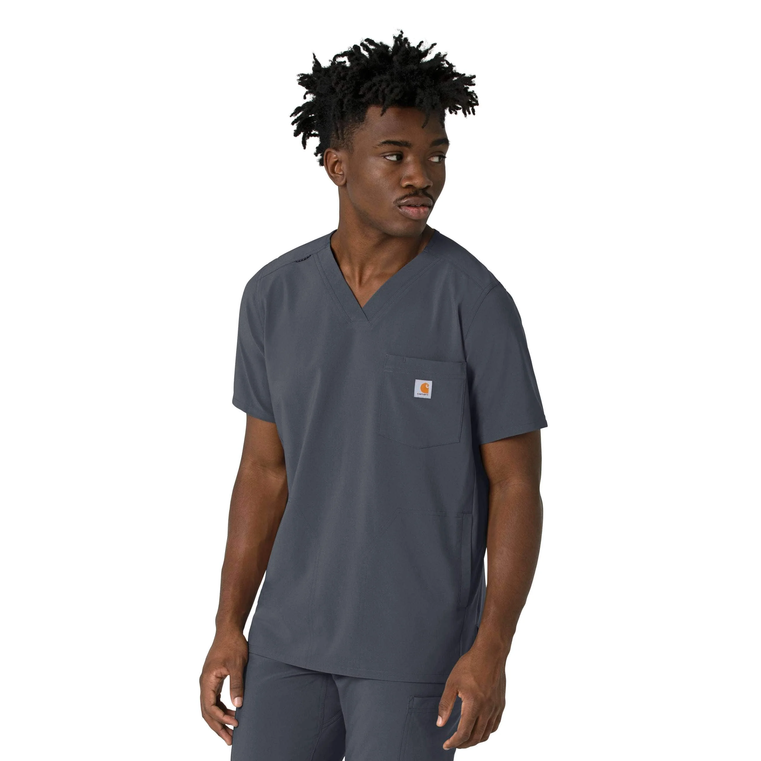 Force Cross-Flex Men's V-Neck Scrub Top - 1