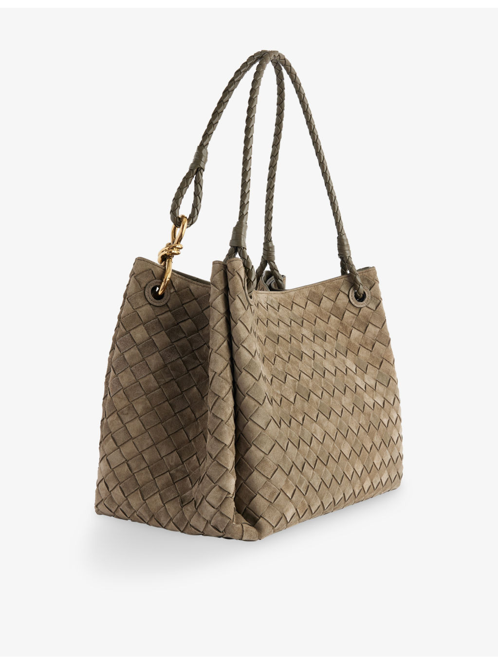 Parachute Large Suede Shoulder Bag - 4