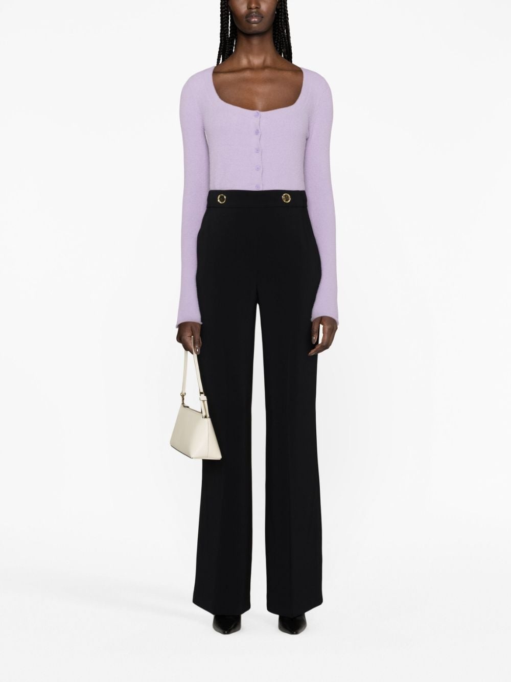 high-waisted trousers - 2