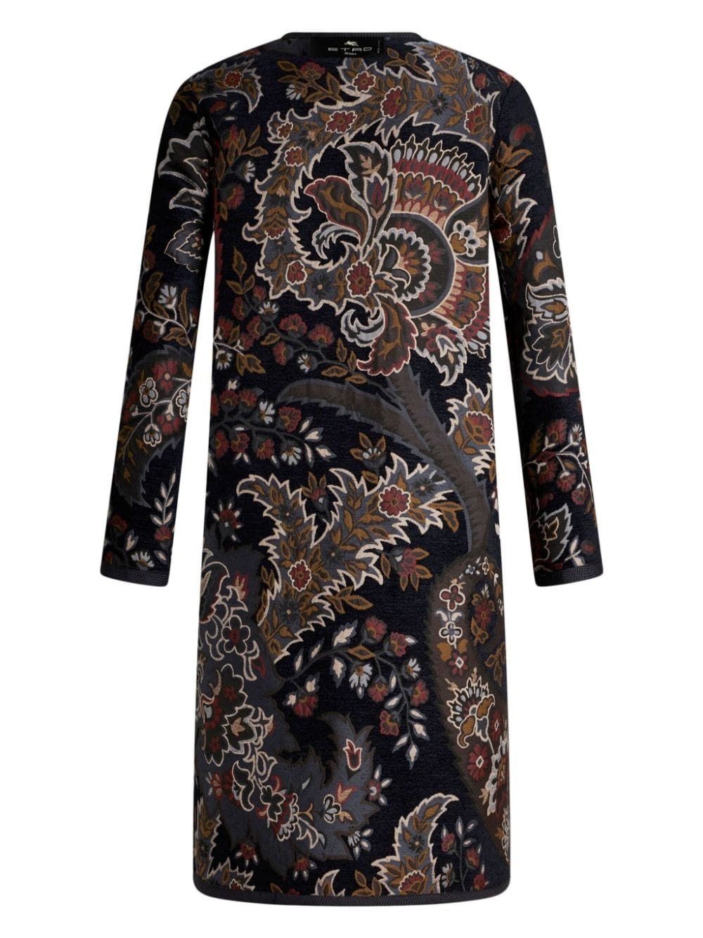 paisley-print reversible coat - 6