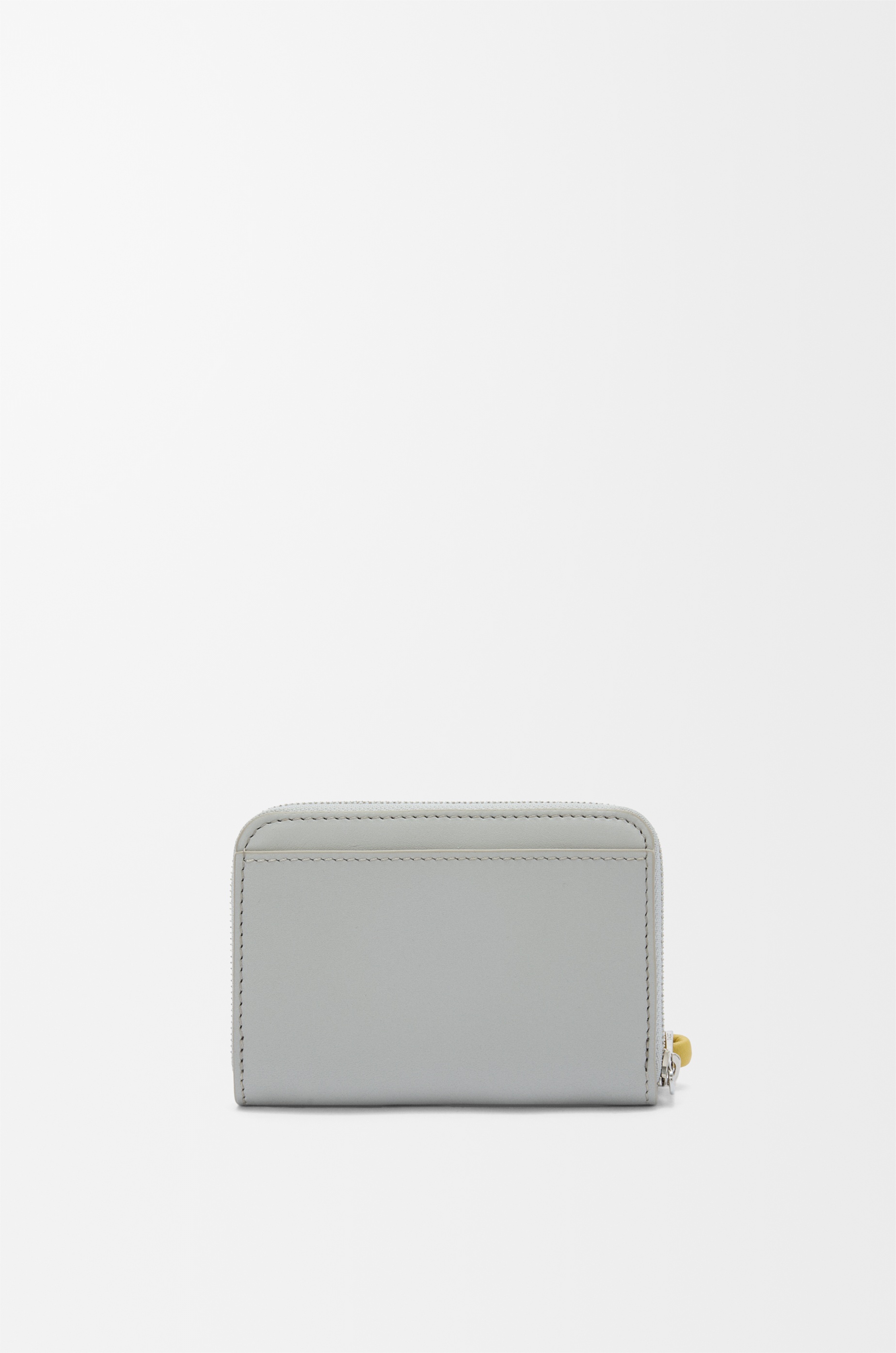 Zipped coin purse in shiny nappa calfskin - 4