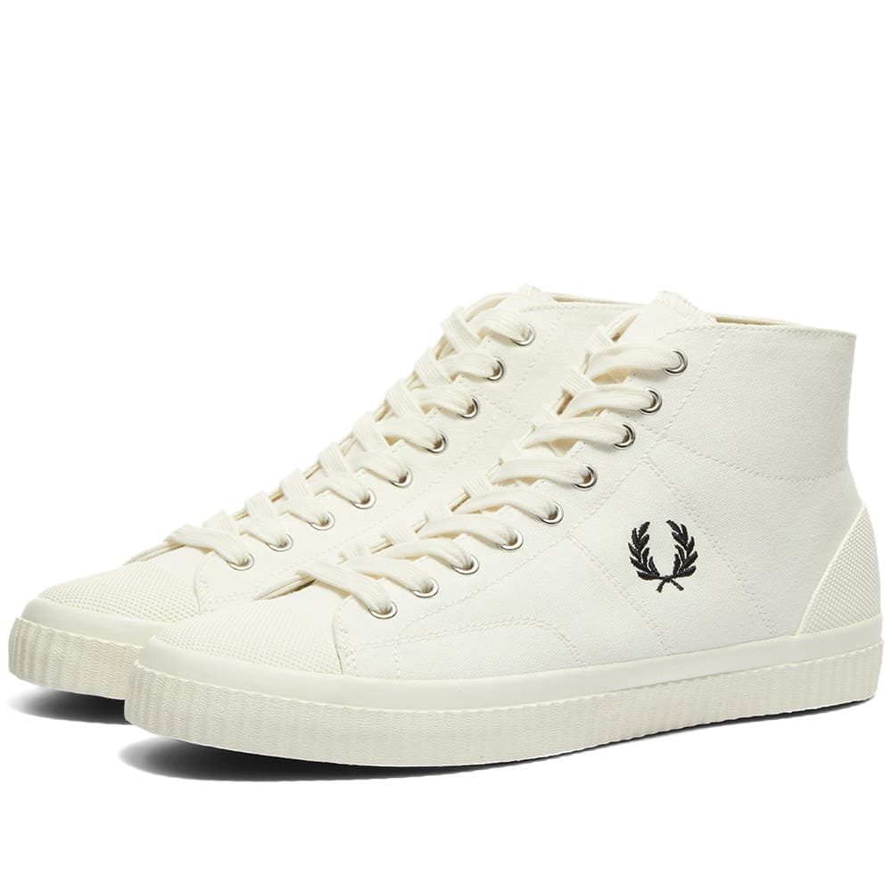 Fred Perry Hughes Canvas Mid Sneaker - 1