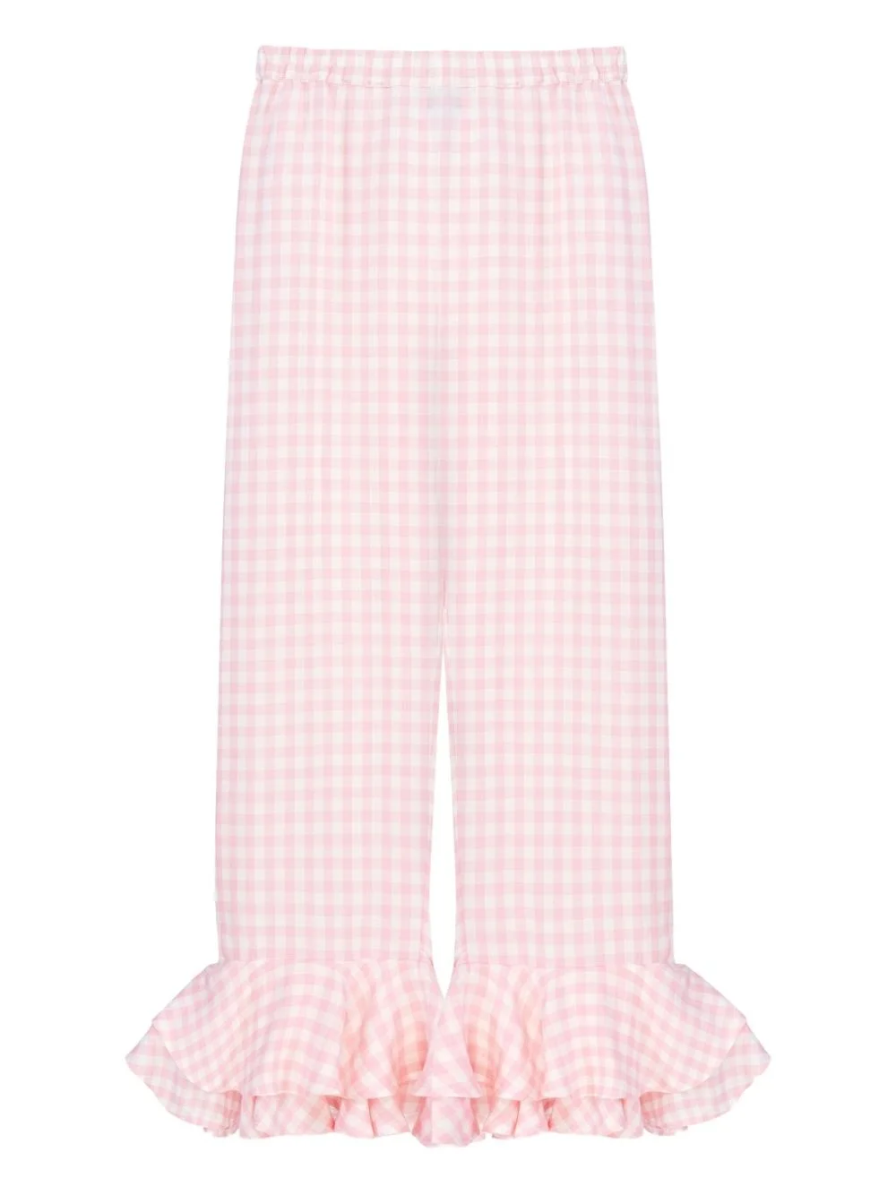 Cha-Cha ruffled-hem lounge trousers - 1