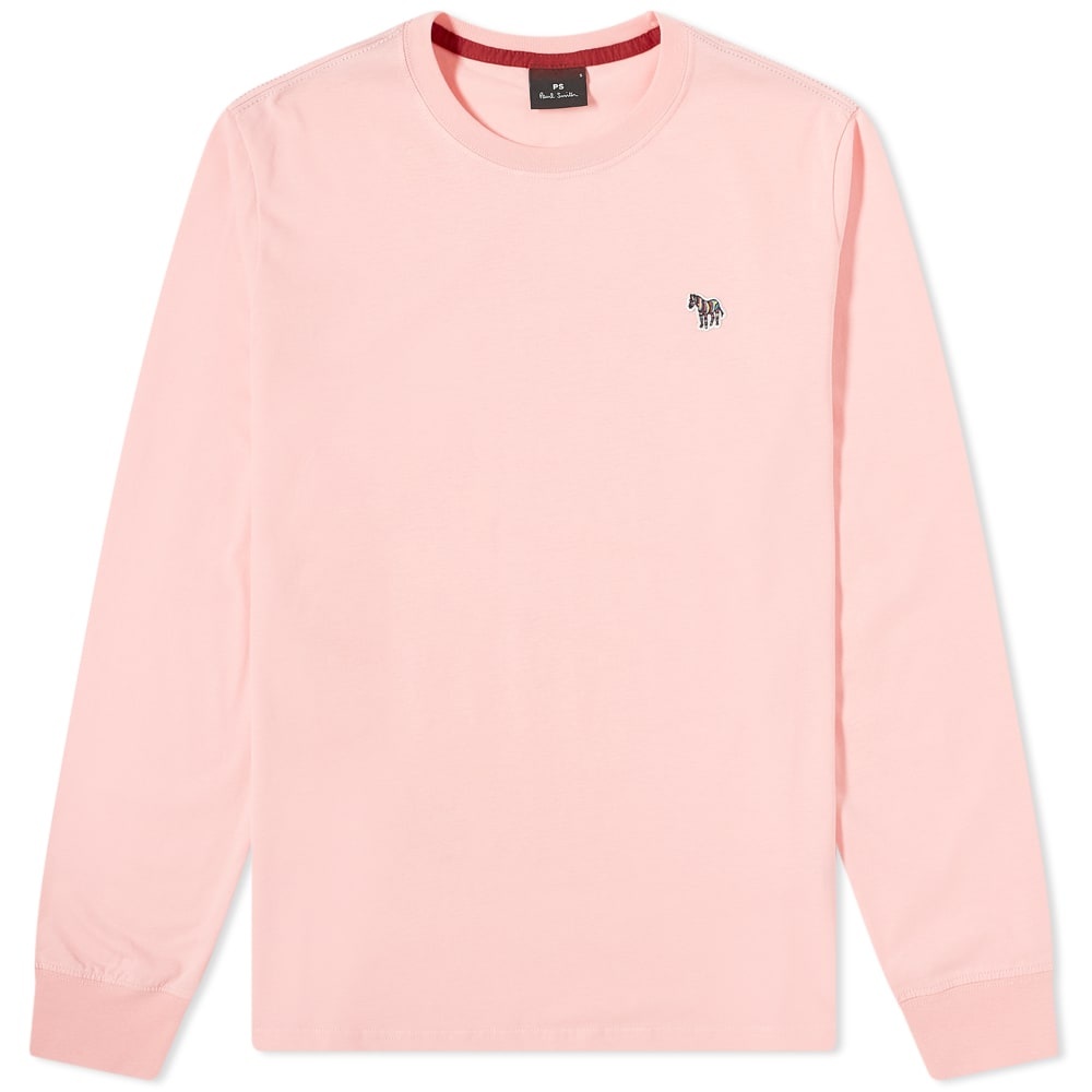 Paul Smith Long Sleeve Zebra Logo Tee - 1