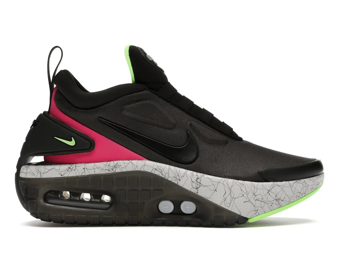Nike Adapt Auto Max Black Laser Fuchsia Electro Green (EU Charger) - 1
