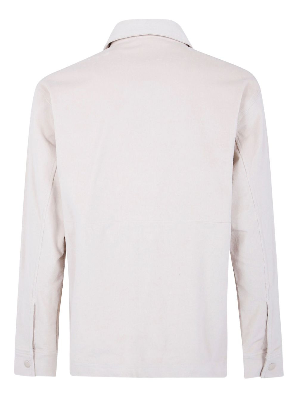 stretch corduroy overshirt - 2