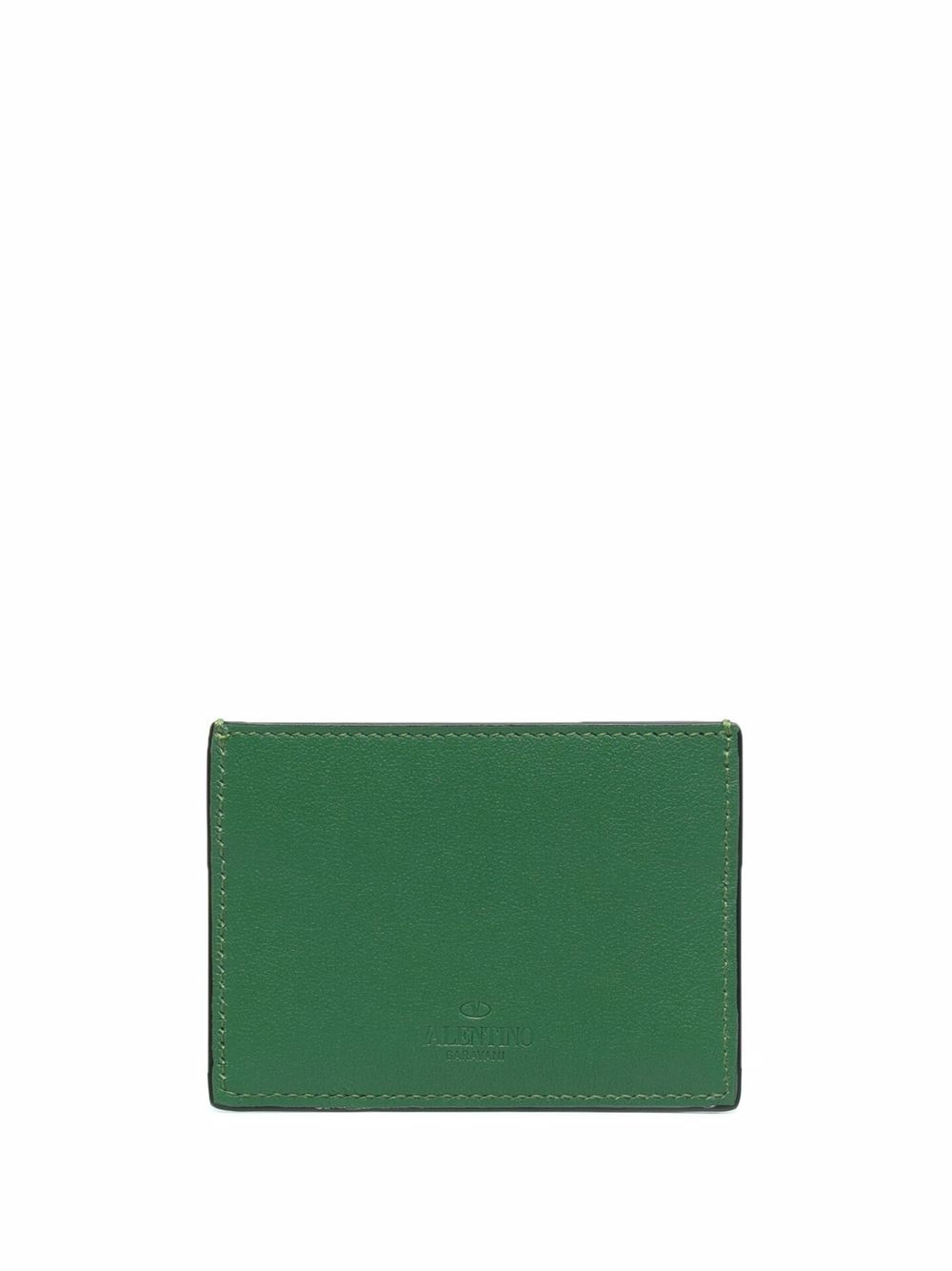 Rockstud-embellished cardholder - 2