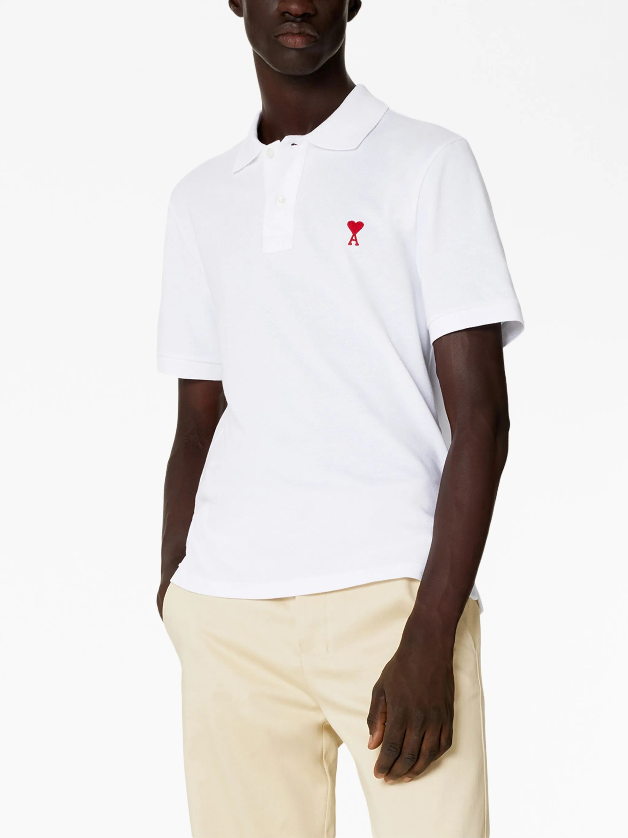 Ami Paris Ami De Coeur Polo Shirt - 4
