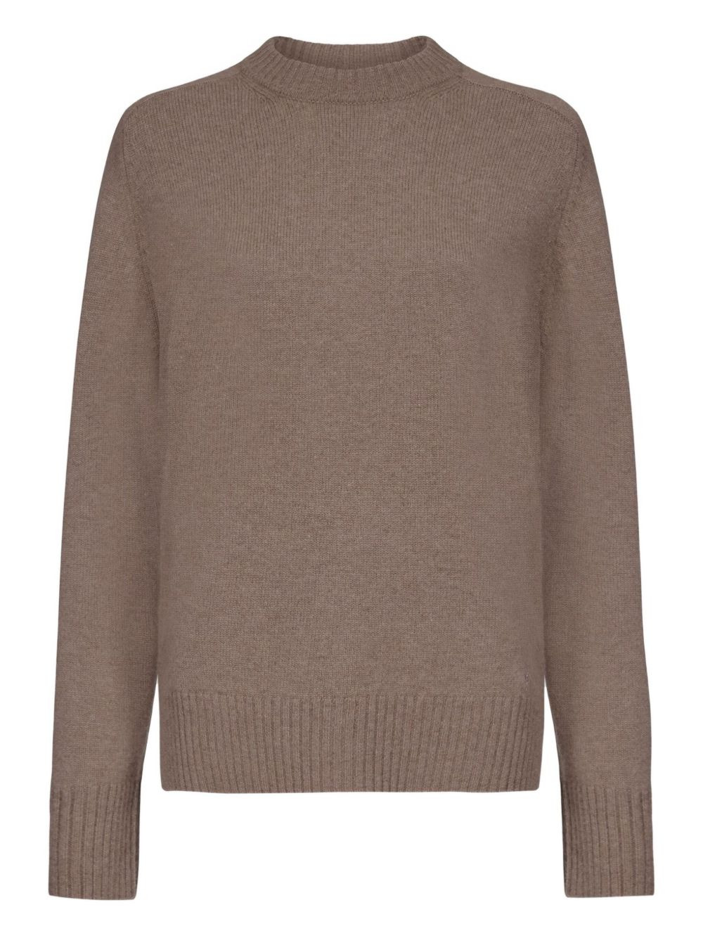 ribbed cashmere sweater - 1