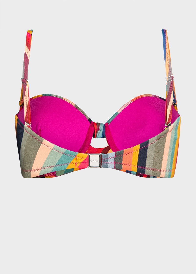 Paul Smith 'Swirl' Bandeau Bikini Top outlook