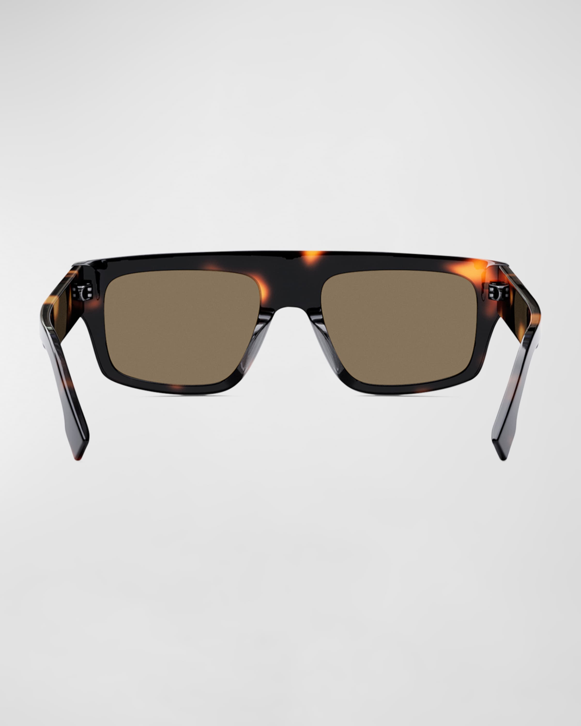 Men's Fendigraphy Acetate Rectangle Sunglasses - 5