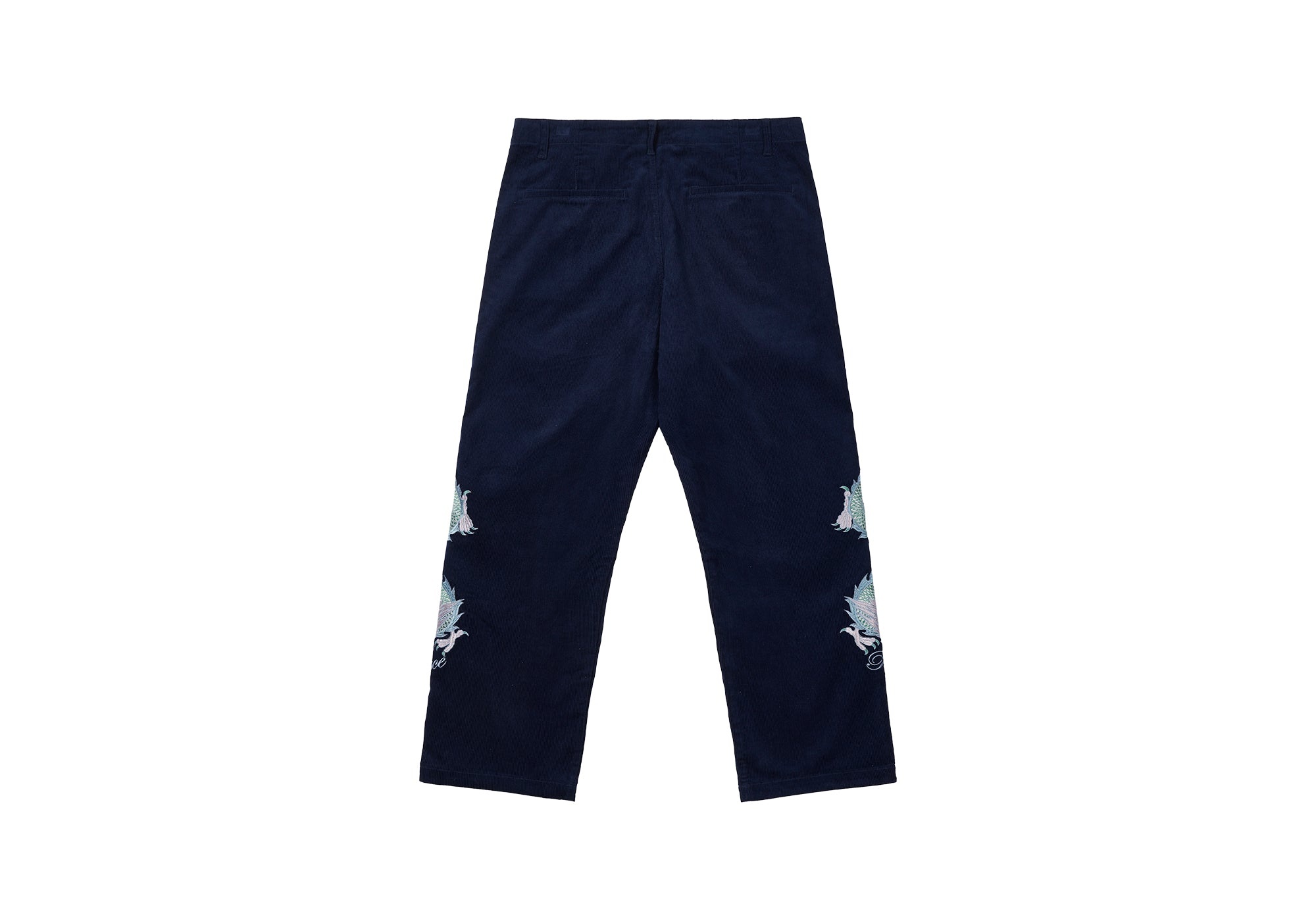 DOUBLE DRAGON TOUR PLAIN PANT NAVY - 3