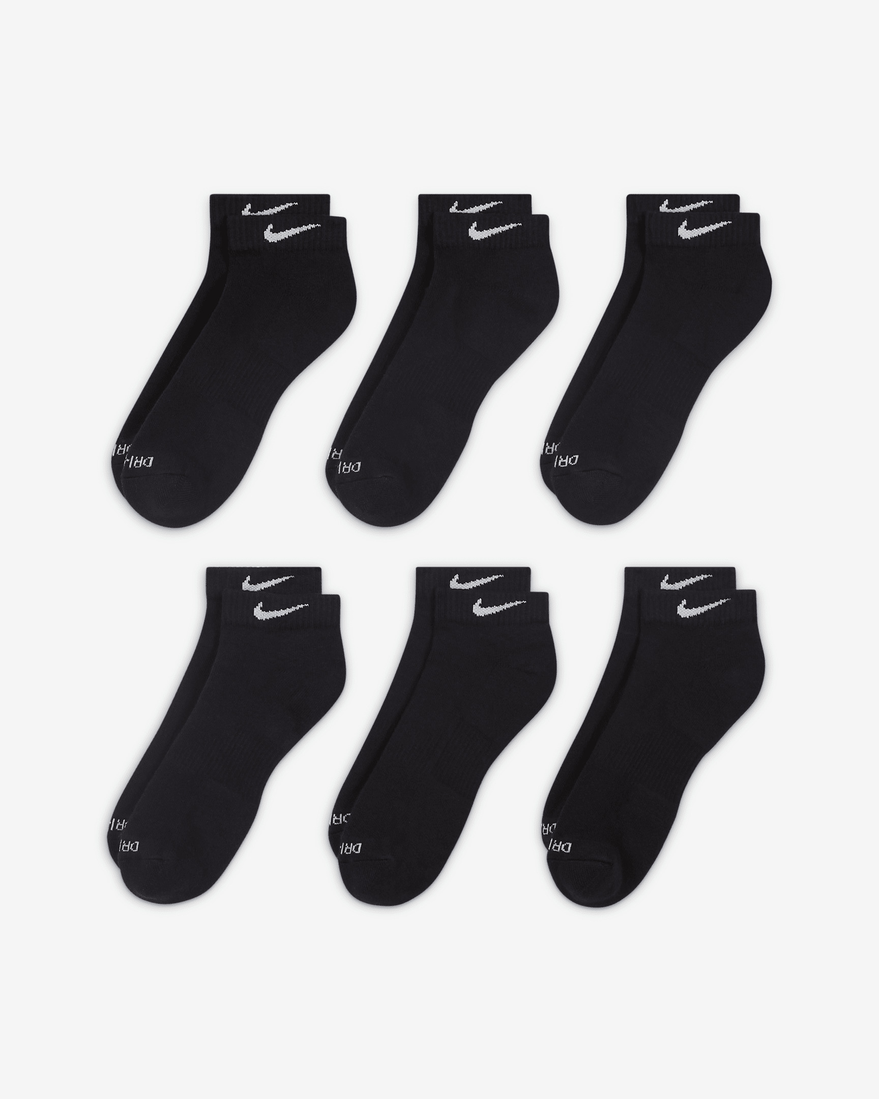 Nike Everyday Plus Cushioned Training Ankle Socks (6 Pairs) - 2