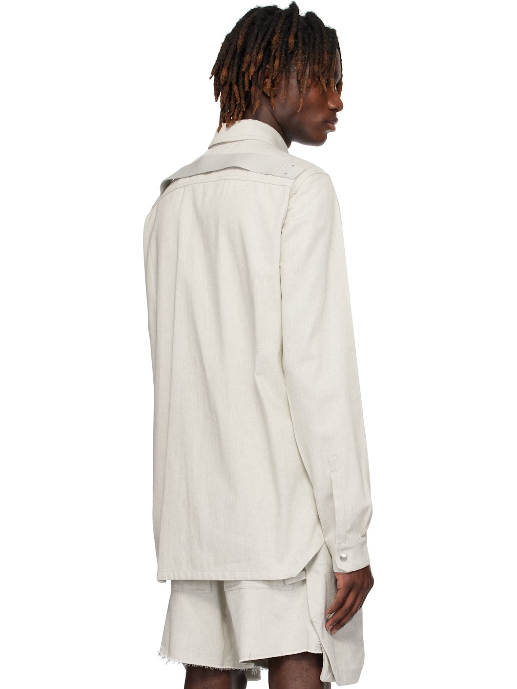 Off-White Hollywood Overshirt Denim Shirt - 3