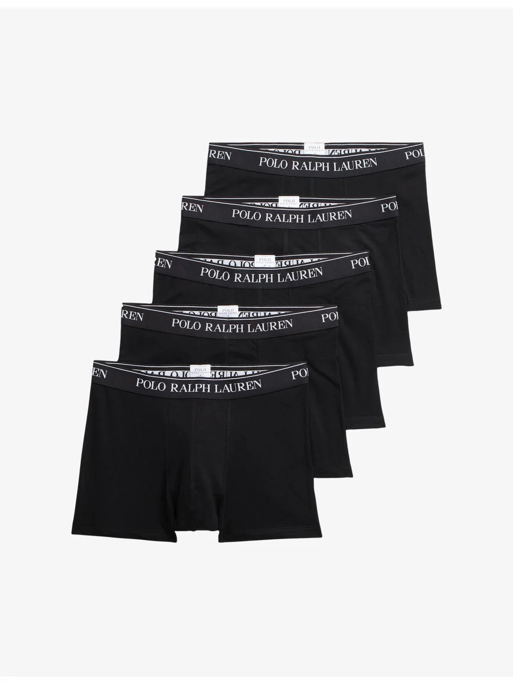 Classic Pack of Five Stretch-Cotton Trunks - 1