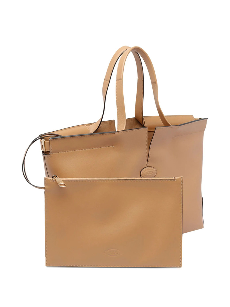 Tod's Tod's Double-handle Leather Tote Bag outlook