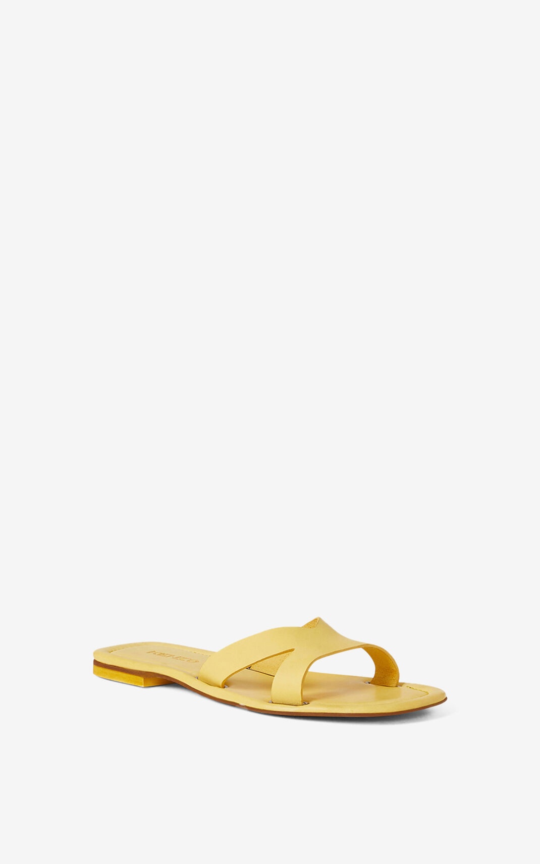 OPANKA flat leather mules - 3