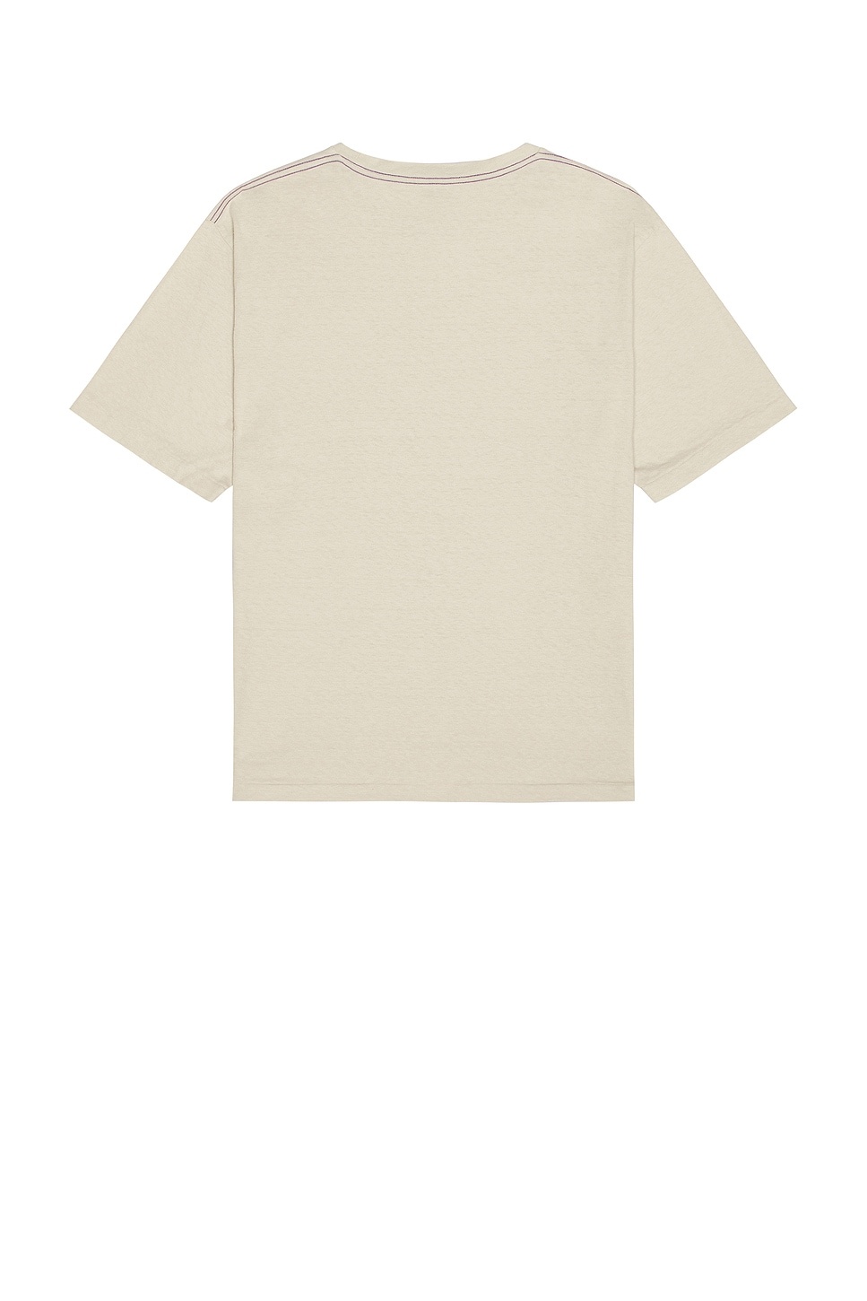 Papillon Embroidered Pocket Tee - 2