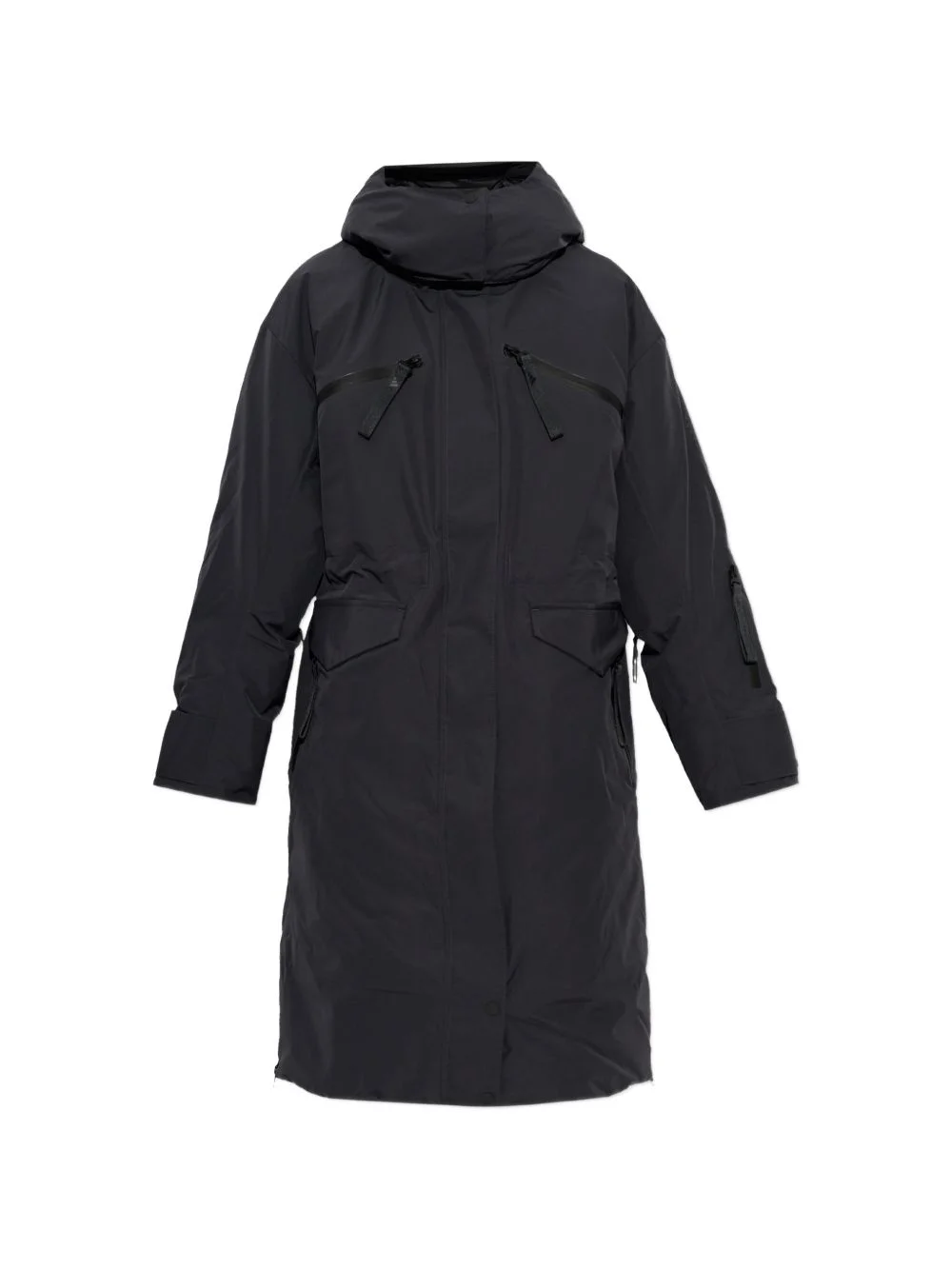 x Stella McCartney insulated hooded coat - 1