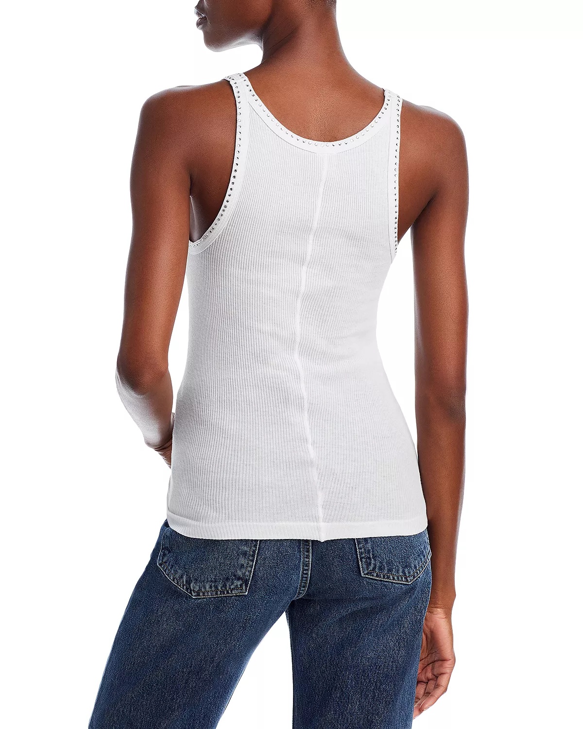 Ribbed Cotton Tank Top - 2