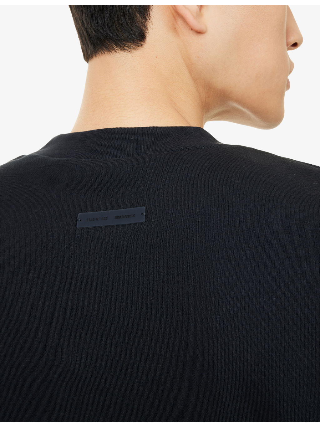 Brand-Patch Relaxed-Fit Cotton-Blend Sweatshirt - 5