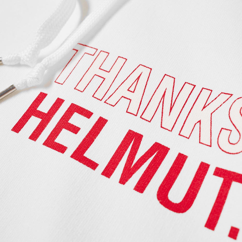 Helmut Lang Logo Thanks Helmut Hoody - 2