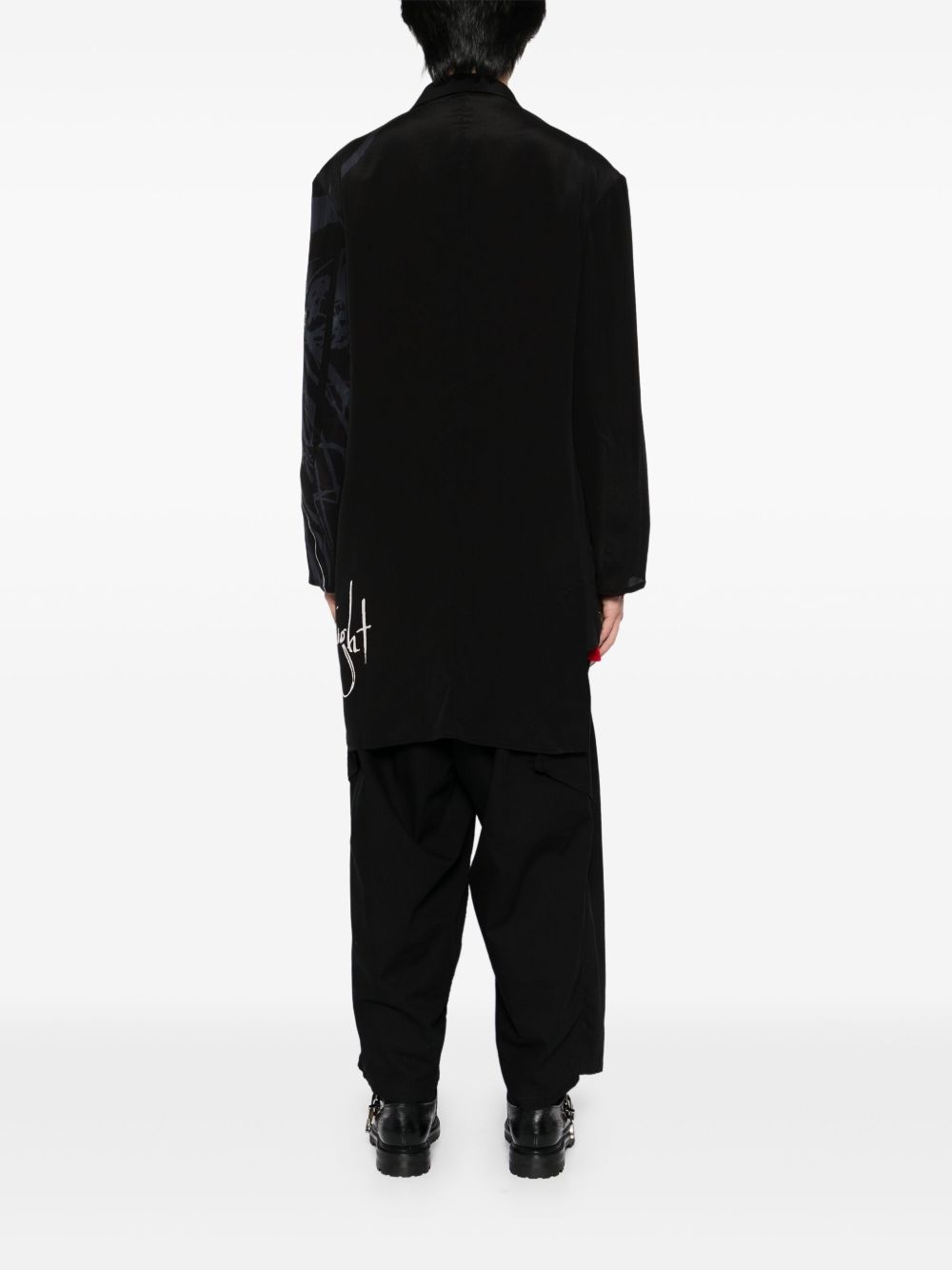 pattered blazer - 4