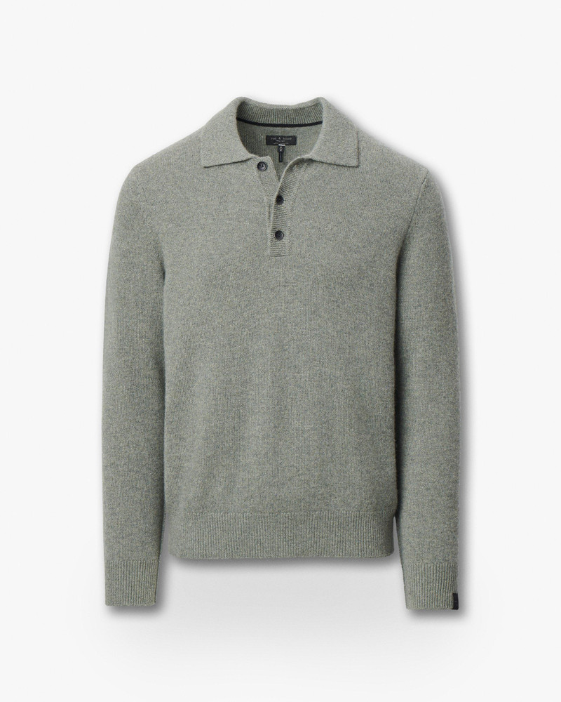 Declan Cashmere Polo Sweater 1