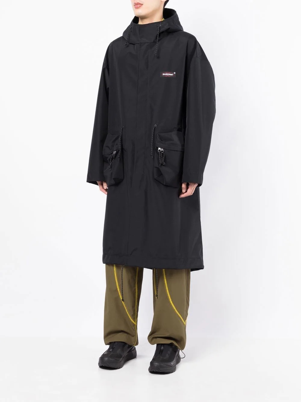 x Eastpak patch-pocket parka coat - 3