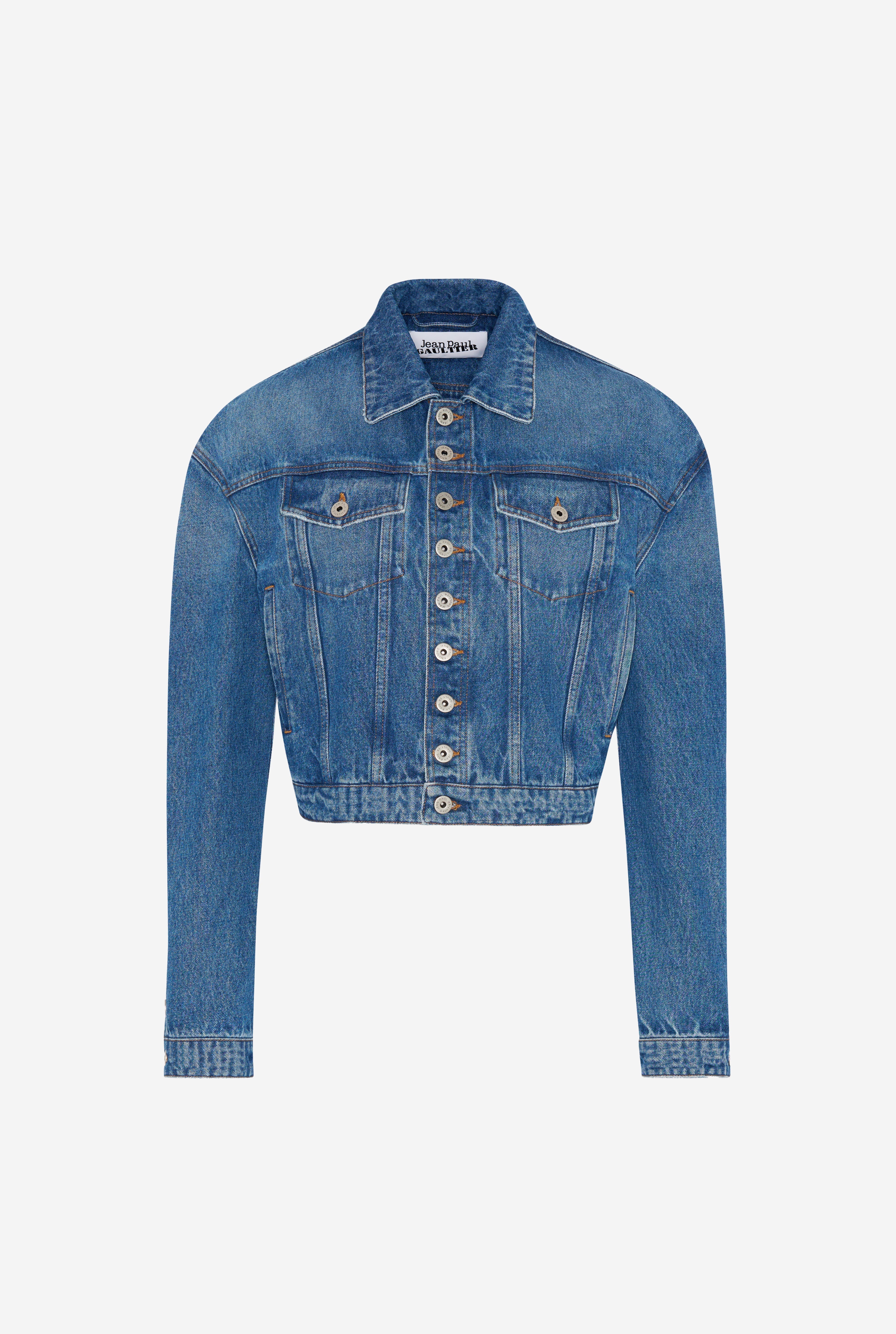 THE BUTTONED DENIM JACKET - 5