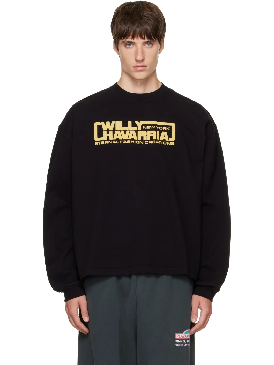 Black 'Eternal Fashion Creations' LS Buffalo T-shirt - 1