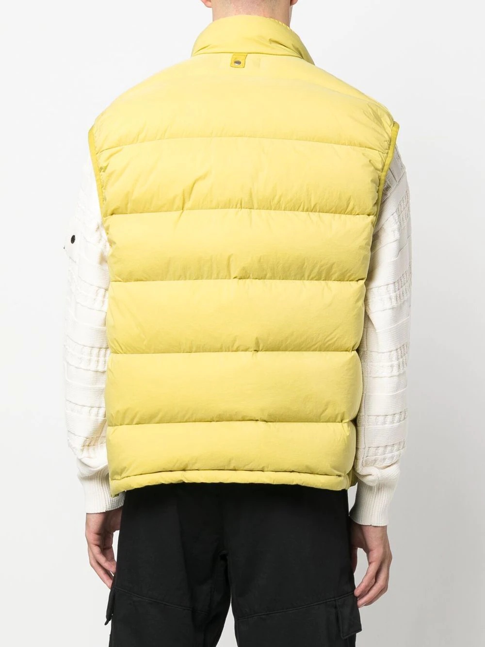 padded-design gilet - 4