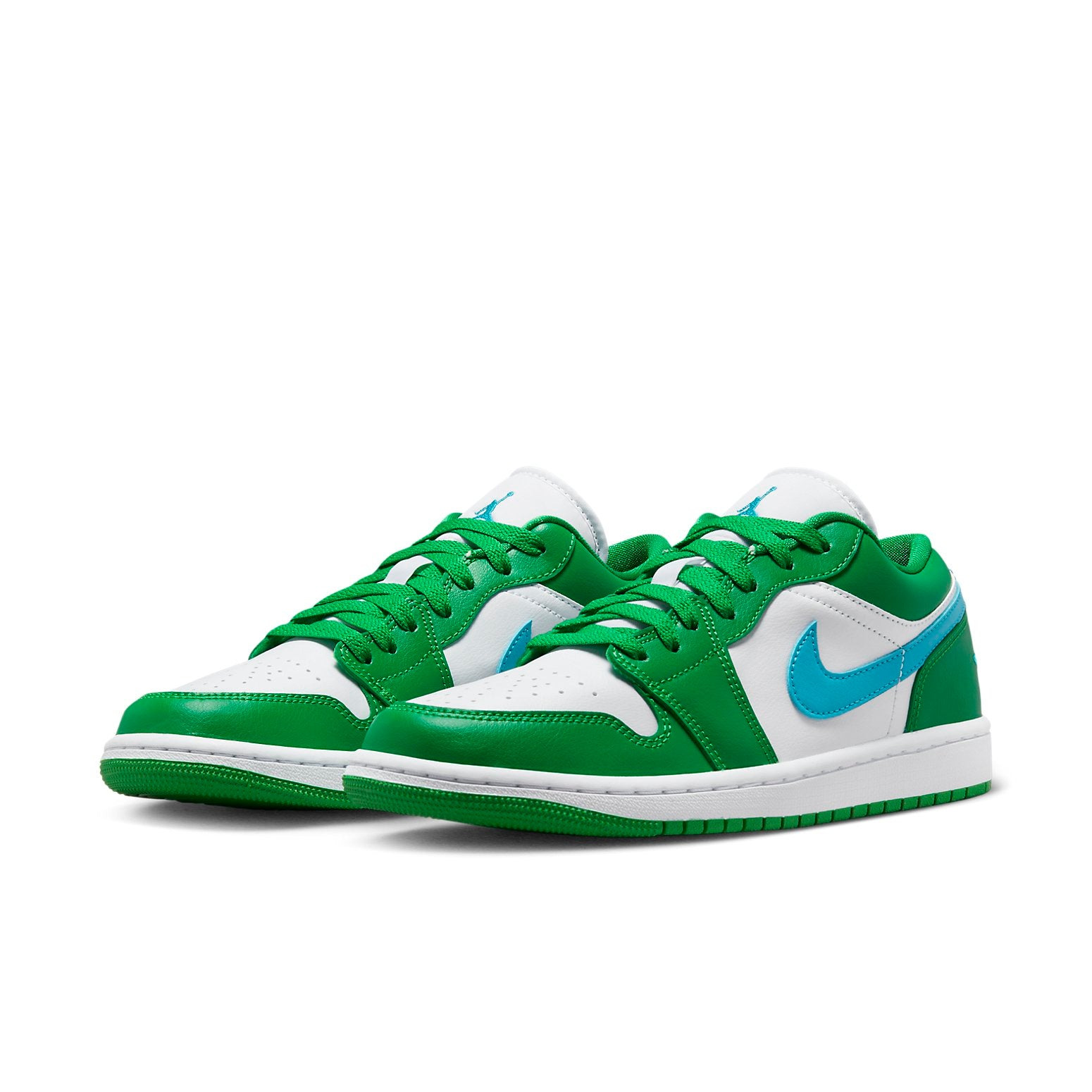 (WMNS) Air Jordan 1 Low 'Lucky Green Aquatone' DC0774-304 - 3
