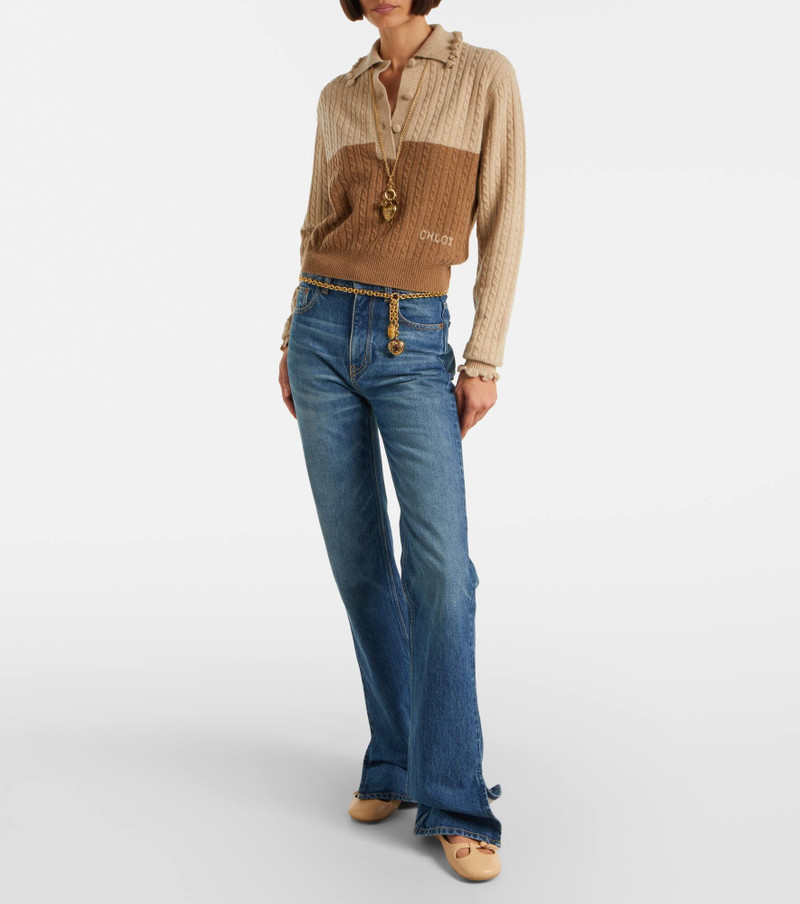 Chloé Misty leather ballet flats outlook