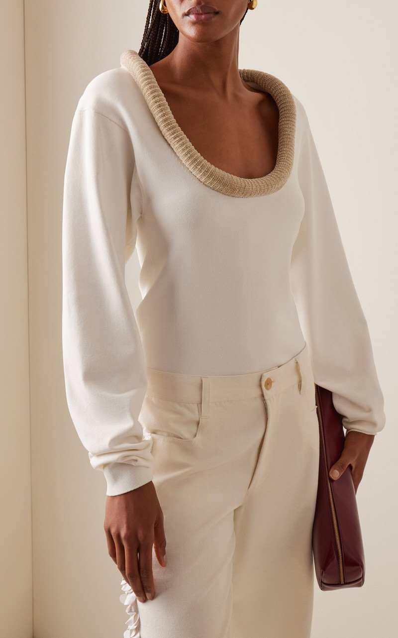 diotima Caicos Knitted Top ivory outlook
