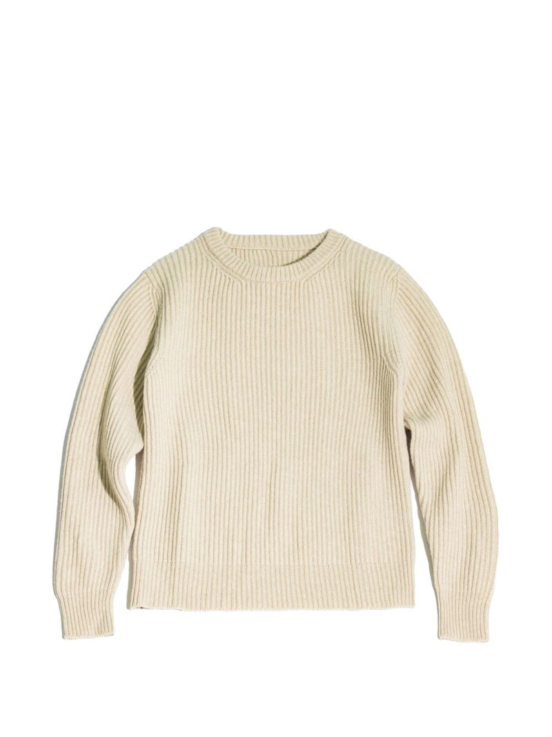 Alberto ribbed crew-neck sweater 1