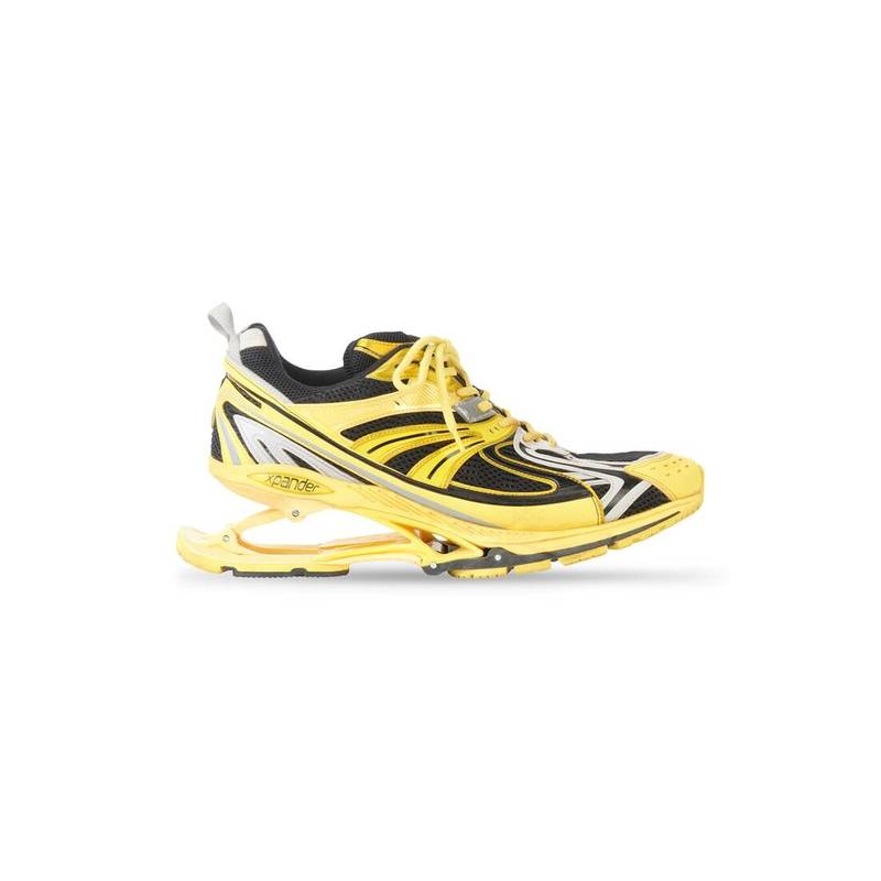 Men's X-pander Sneaker in Yellow/grey/black - 1