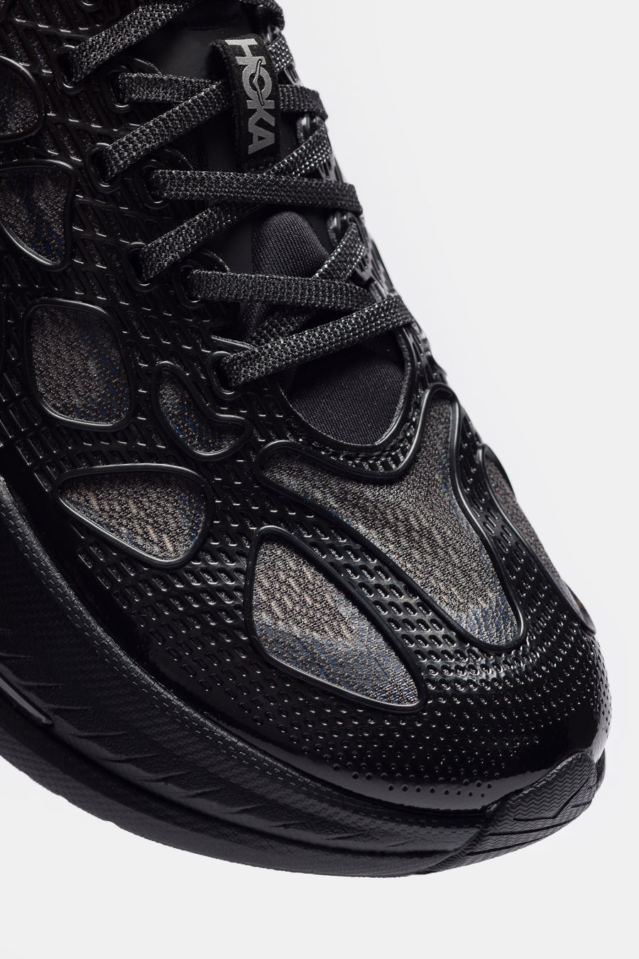 Mach X Caged Sneaker in Black/ Midnight Blue - 6