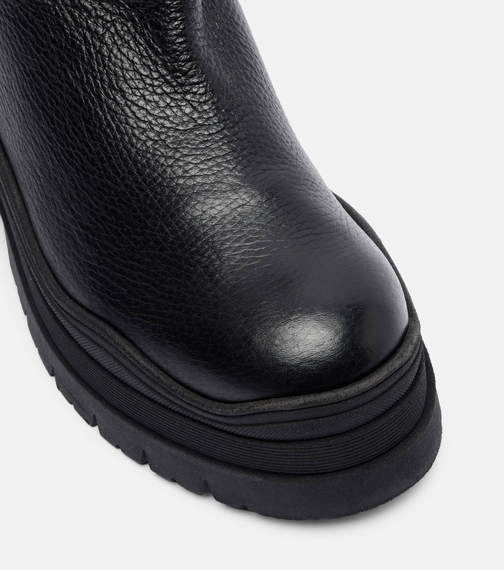 Arosa shearling-lined leather Chelsea boots - 5
