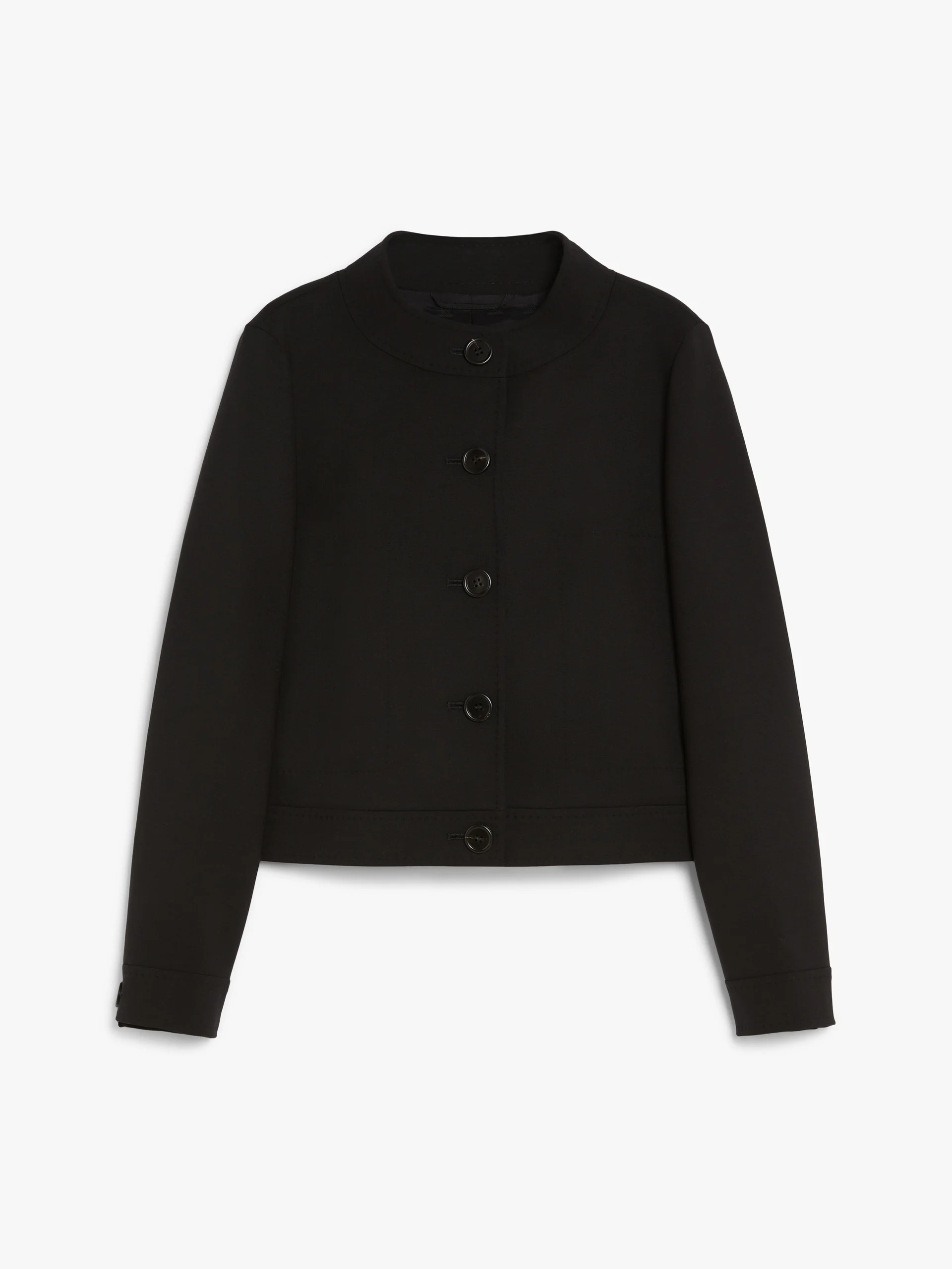 LAMINE Wool canvas cropped jacket - 1