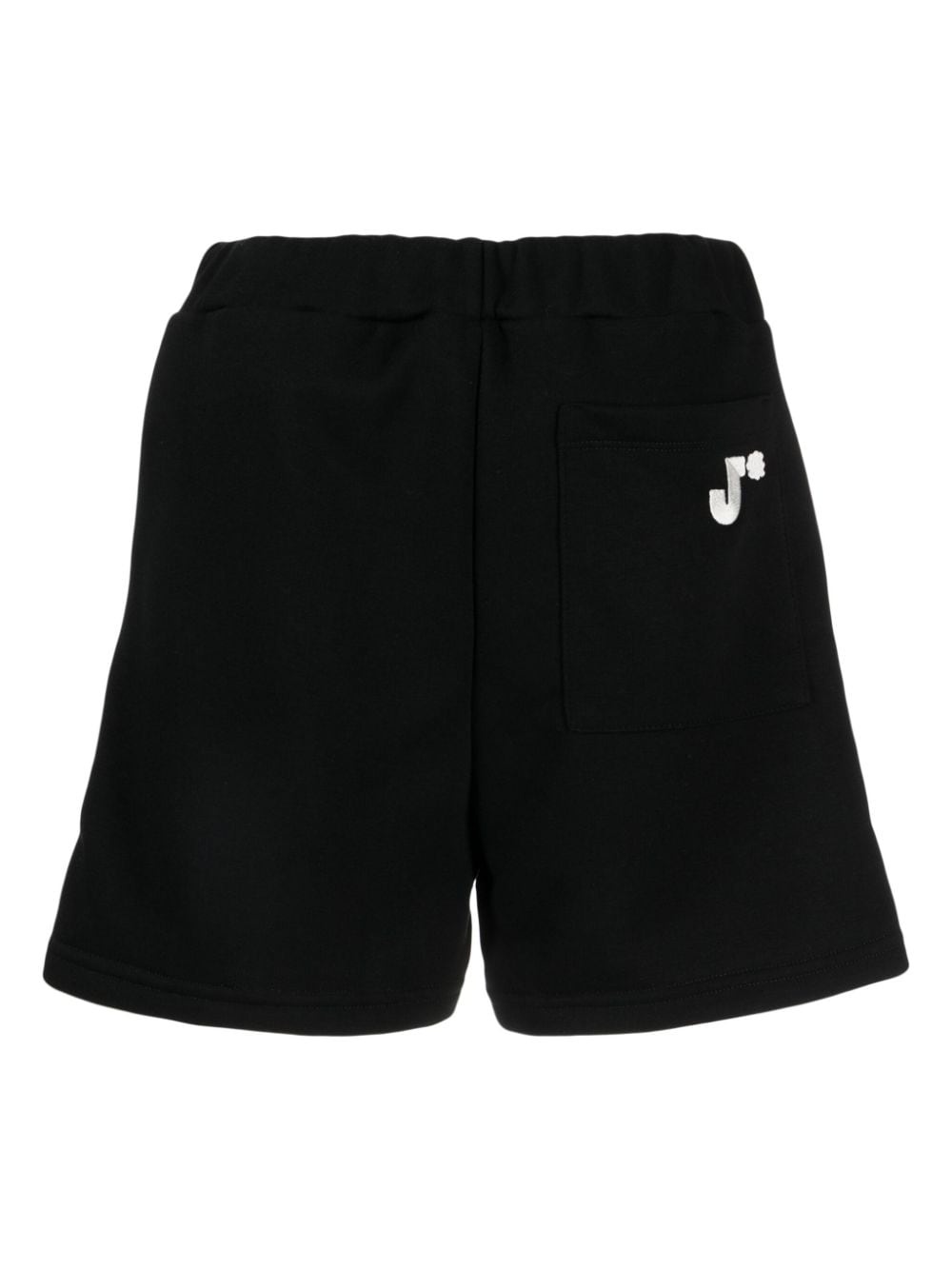 logo-appliquÃ© drawstring shorts - 2