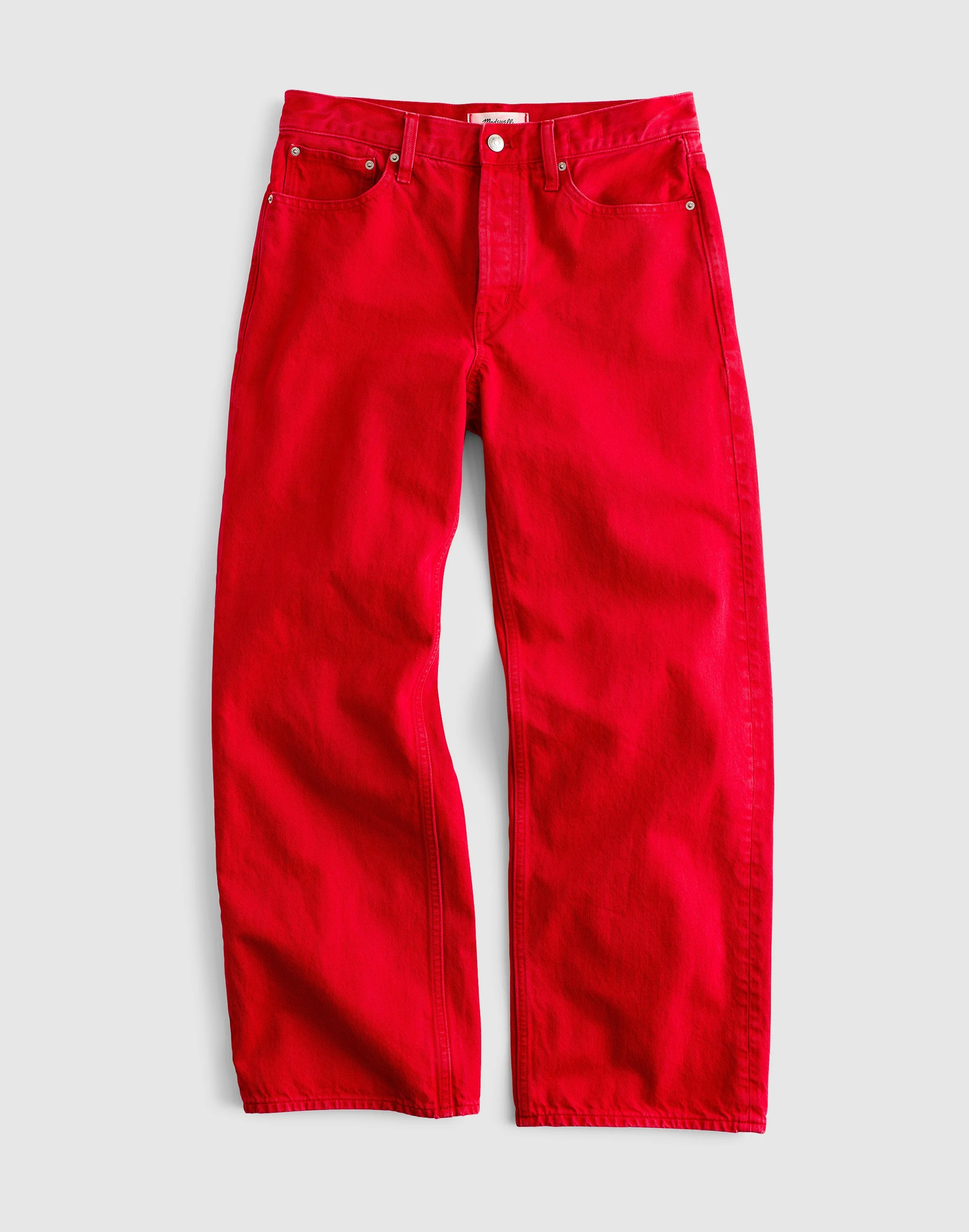 Low-Slung Baggy Crop Jean - 1