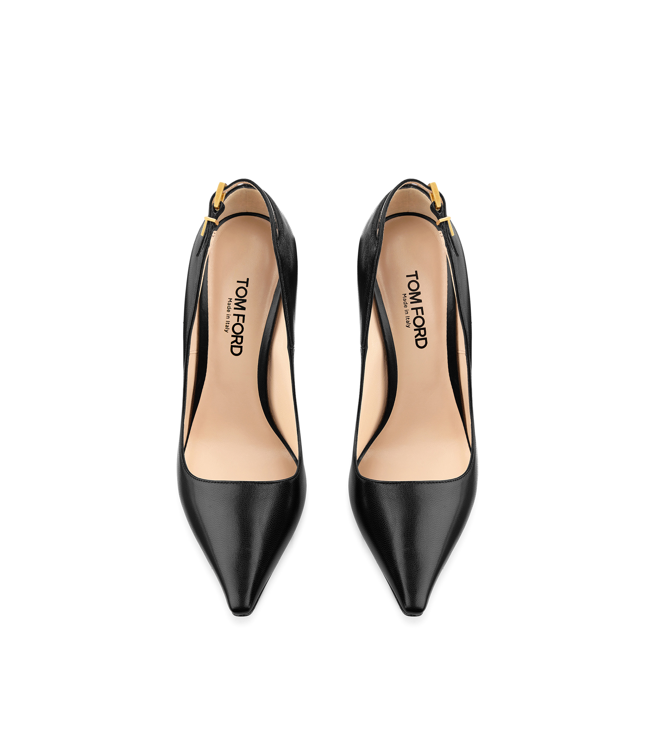 SHINY LEATHER ANGELINA PUMP - 4