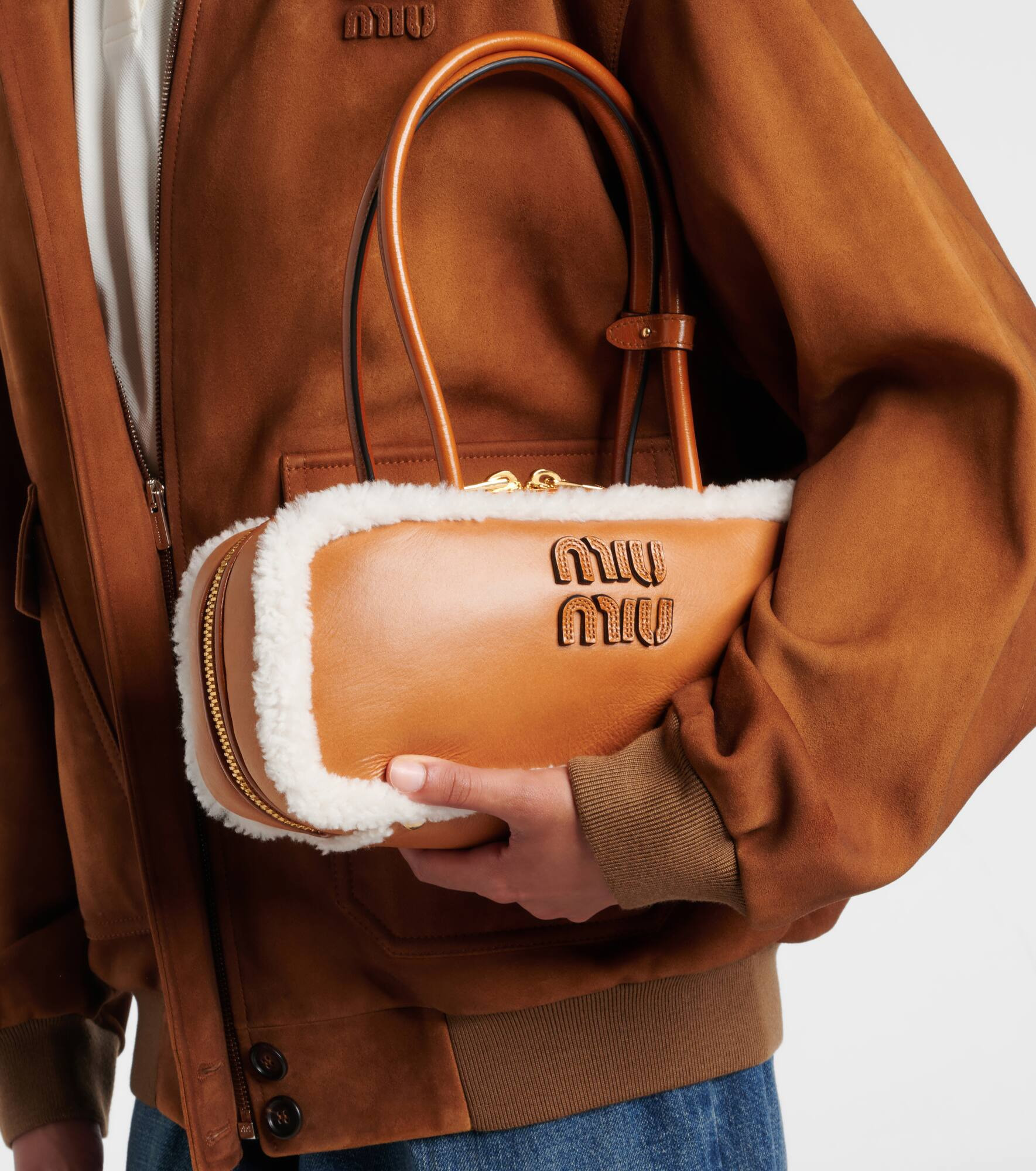 Arcadie Medium leather tote bag - 2